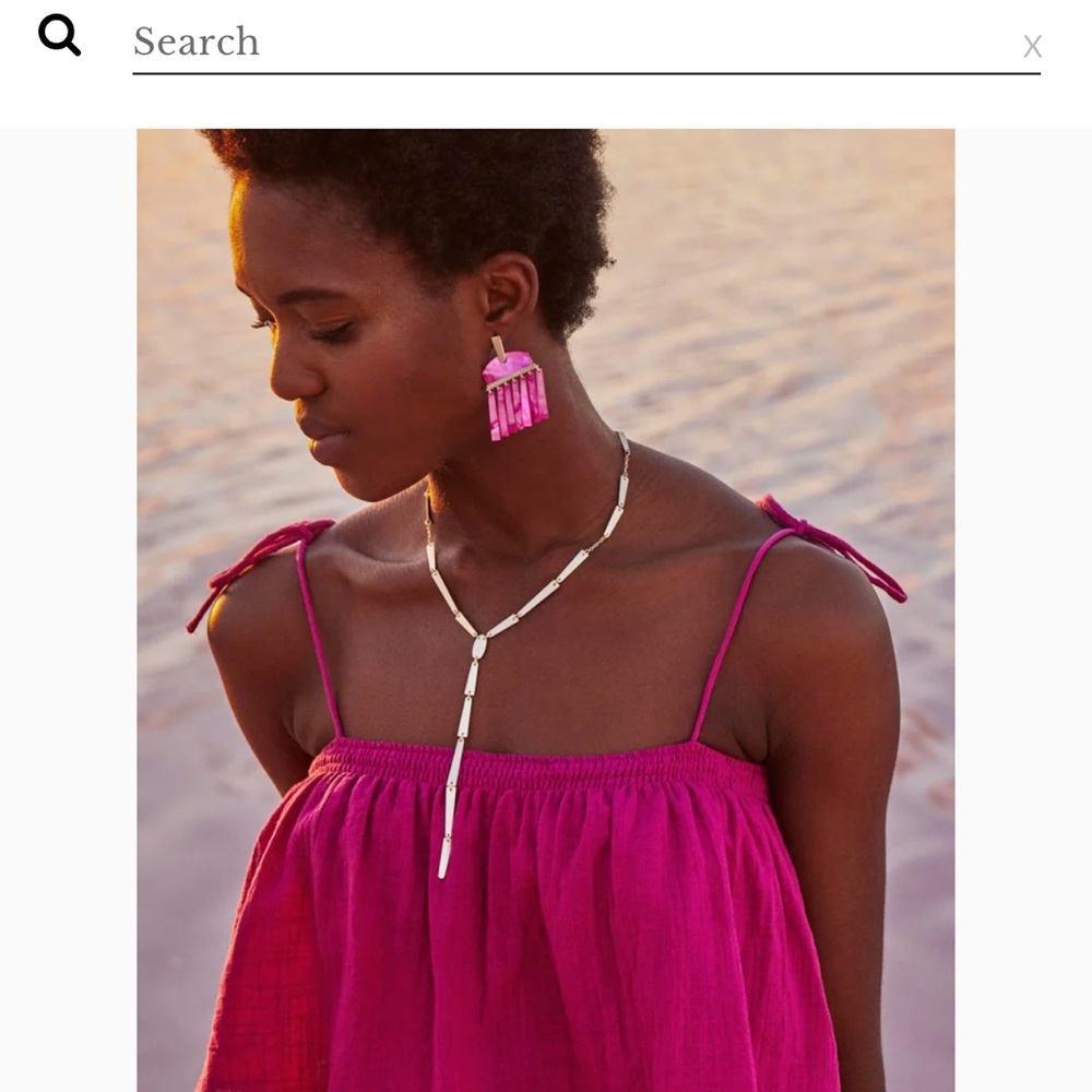 Kendra Scott Gail y shape necklace